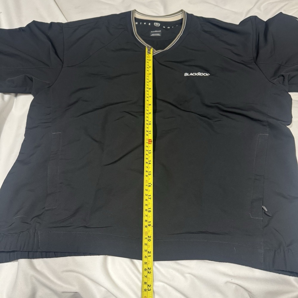 Nike Golf BlackRock Performance Pullover Windbreaker Sweater Men's Size Large - Picture 7 of 9